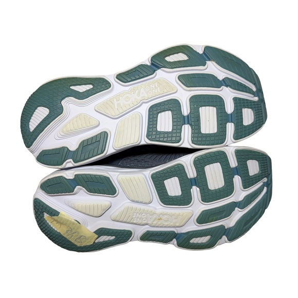 Hoka Hoka Bondi 7 Navy and White Athletic Sneakers size 8.5 - Picture 5 of 7